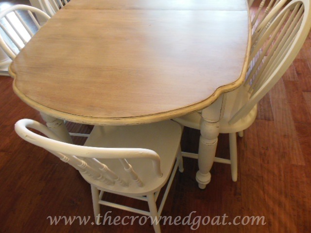 Adding an Aged Look to the Dining Room Table