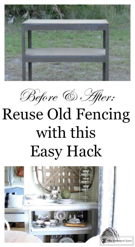 A Simple Way to Repurpose Old Fencing-The Crowned Goat-3