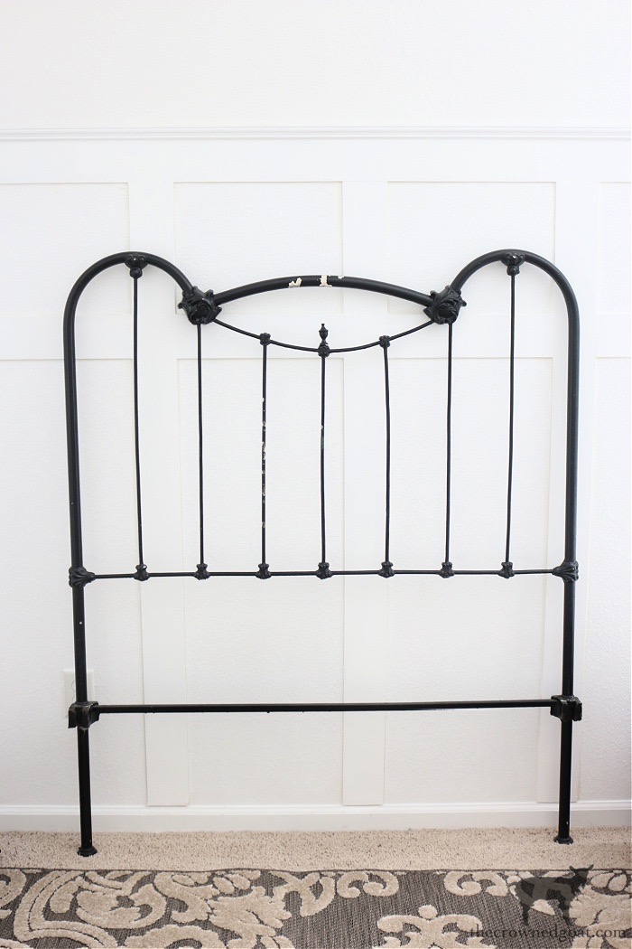 Antique Iron Bed - The Crowned Goat 