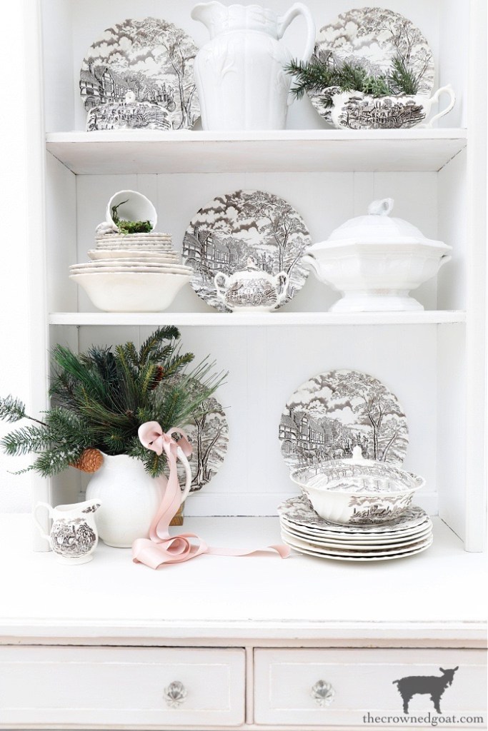 Christmas to Winter Decorating Ideas-The Crowned Goat 