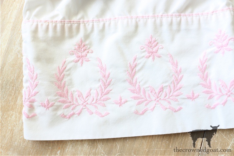 Cleaning-Vintage-Pillowcases-with-Embroidery-The-Crowned-Goat