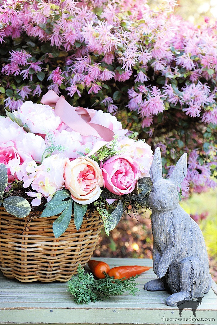 Early Easter and Spring Decor Ideas Blog Hop-The Crowned Goat
