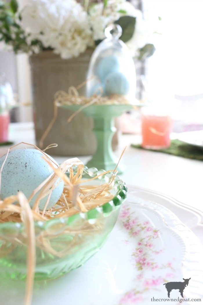 Colorful Easter Tablescape