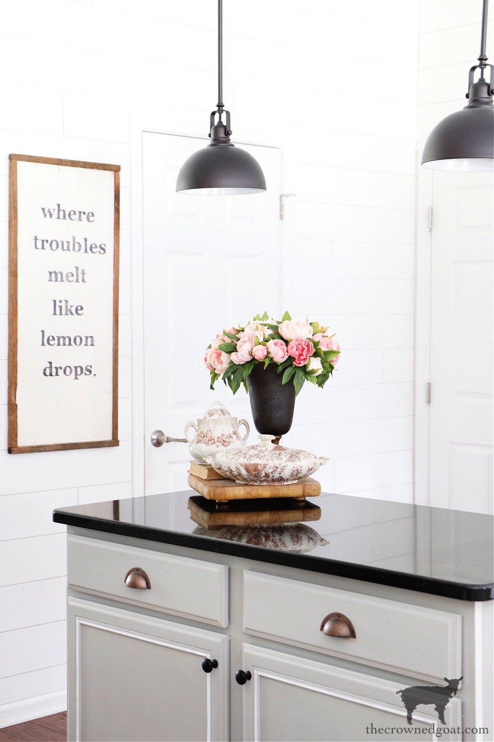 Simple Kitchen Organization and Decorating Ideas-The Crowned Goat