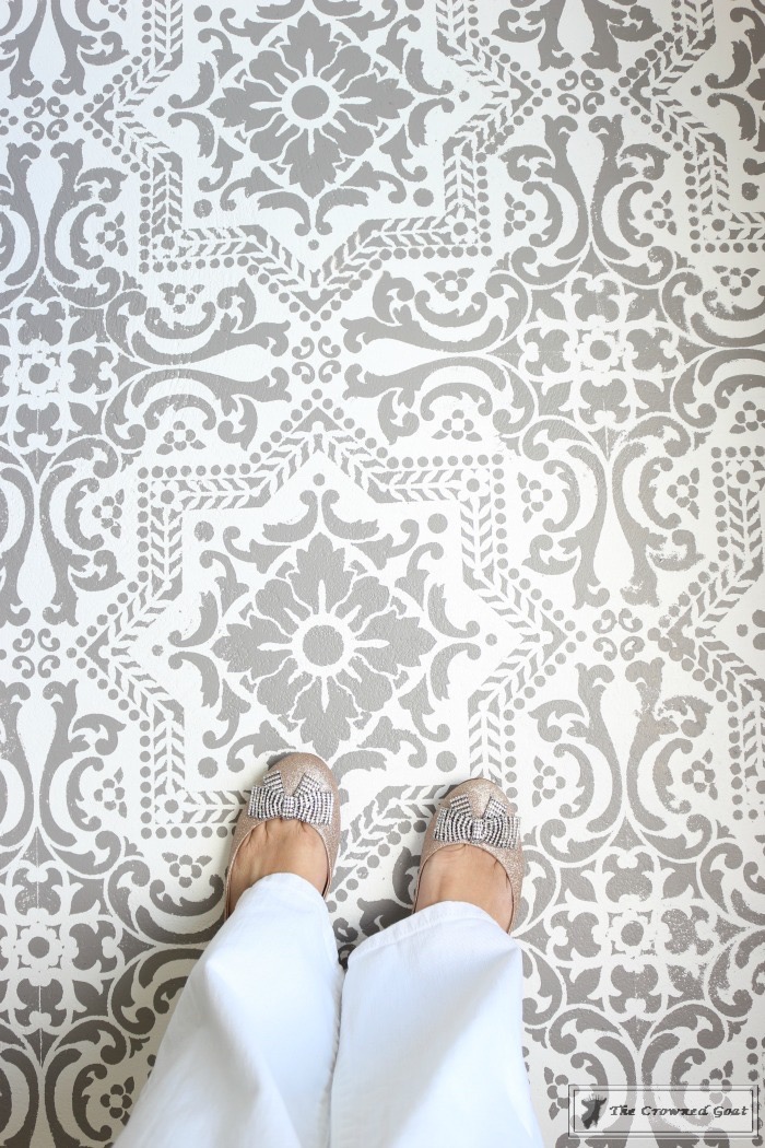 How to Stencil a Concrete Floor Like a Pro