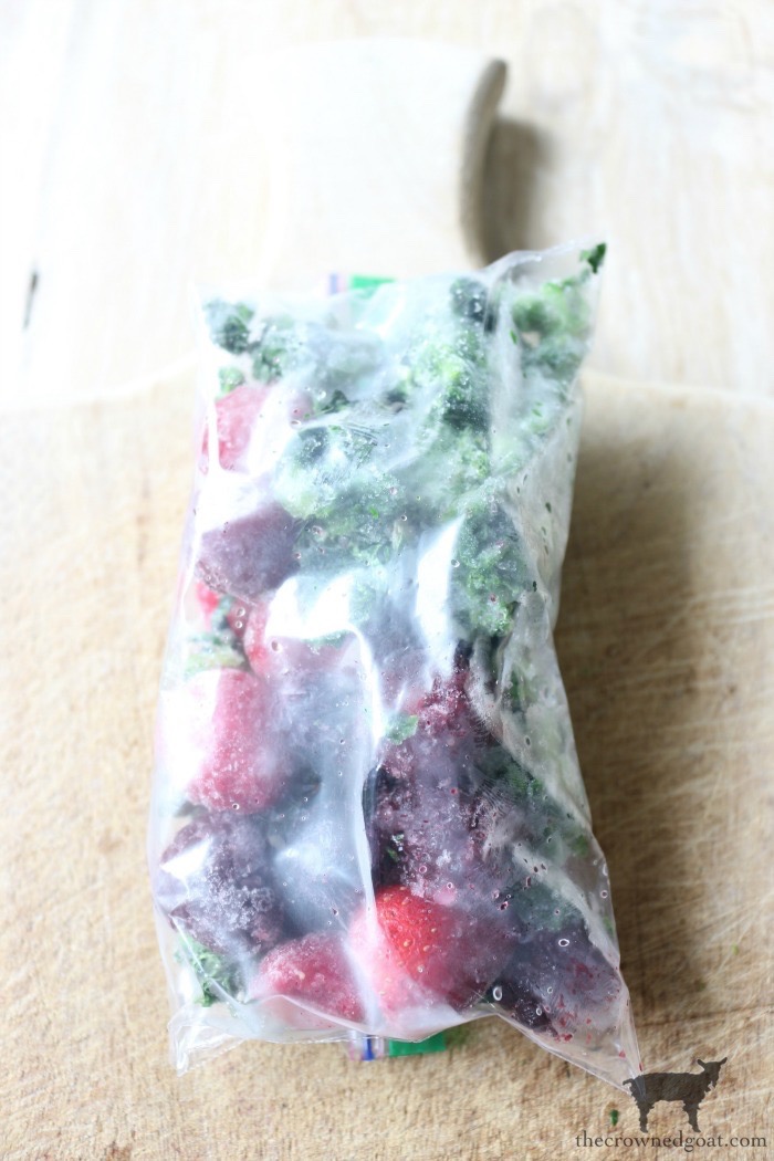 How to Save Time with Smoothie Prep Packets-The Crowned Goat 