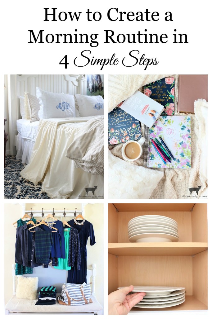 How to Create a Morning Routine in 4 Simple Steps-The Crowned Goat 