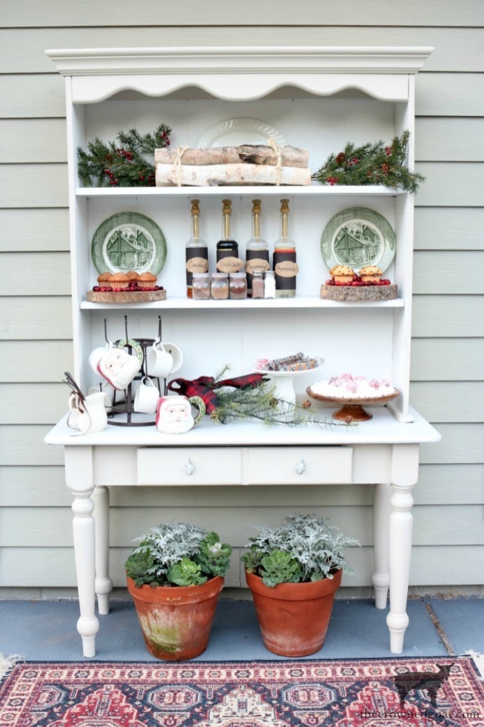 Creating an Outdoor Drink Station