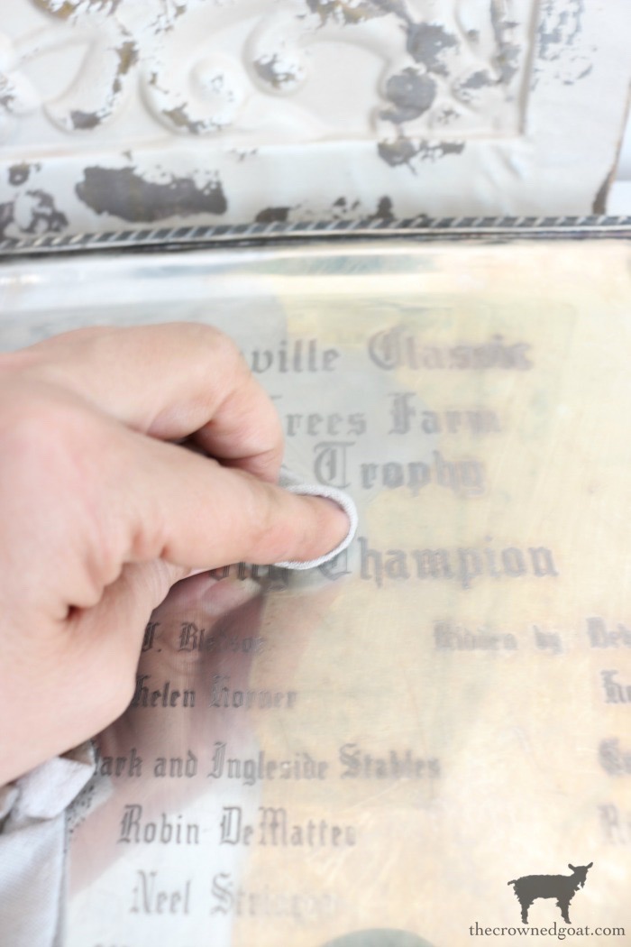 An Easy Way to Polish Tarnished Silver Trophies