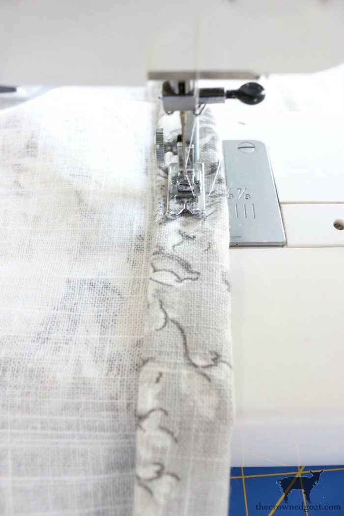 How to Sew Bed Crown Curtain Panels