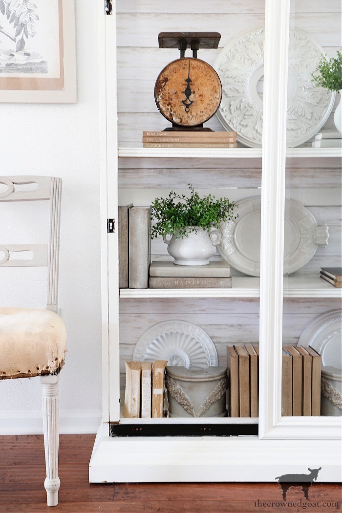 How to Style a Glass Display Cabinet