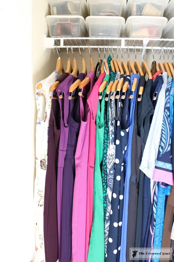 My Closet – One Year After Using the KonMari Method