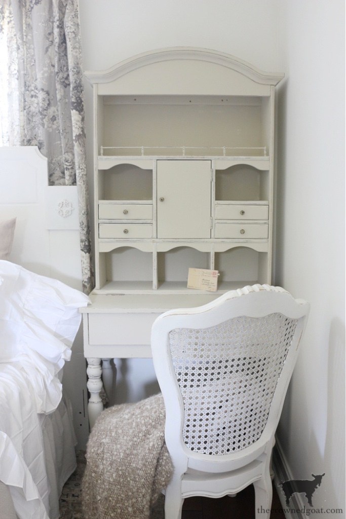 Loblolly Bedroom Makeover Reveal: Hutch and Desk-The Crowned Goat