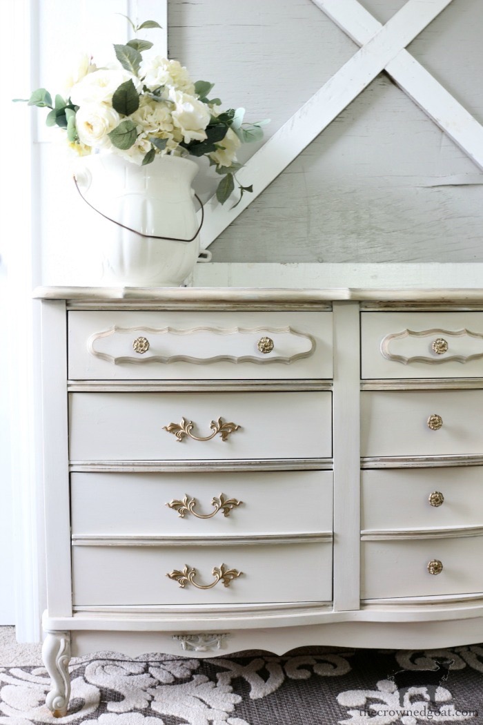 Miss Mustard Seed Milk Paint Dresser Makeover in Marzipan